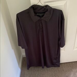 Pebble Beach Gray Polo Shirt Classic Short-Sleeve